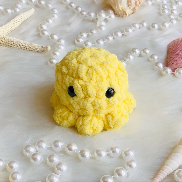 Handmade Crochet Octopus Buddies 2 pc - Picture 4 of 16